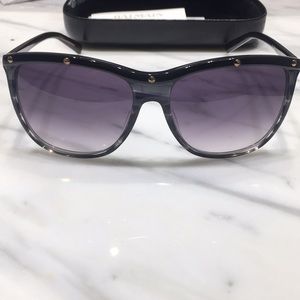 BALMAIN Black/grey turtoise sunglasses